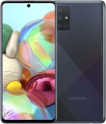 Замена заднего стекла камеры Samsung Galaxy A71